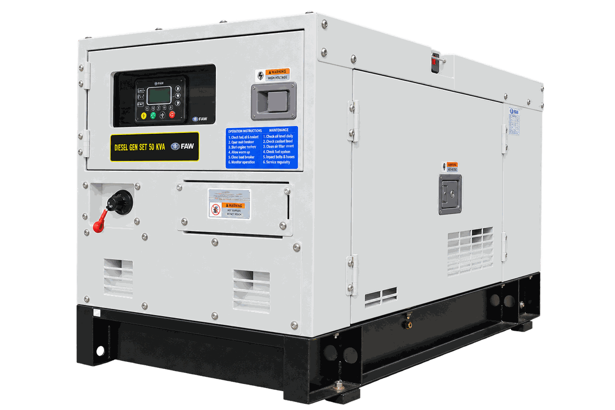 Genset 50 KVA FAW Silent